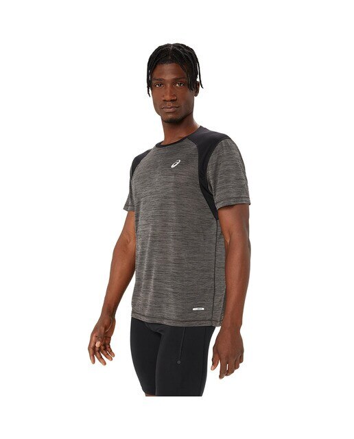 T-shirt de Homem Road SS Top Preto-3