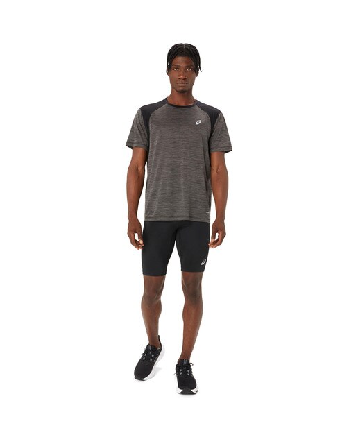 T-shirt de Homem Road SS Top Preto-6