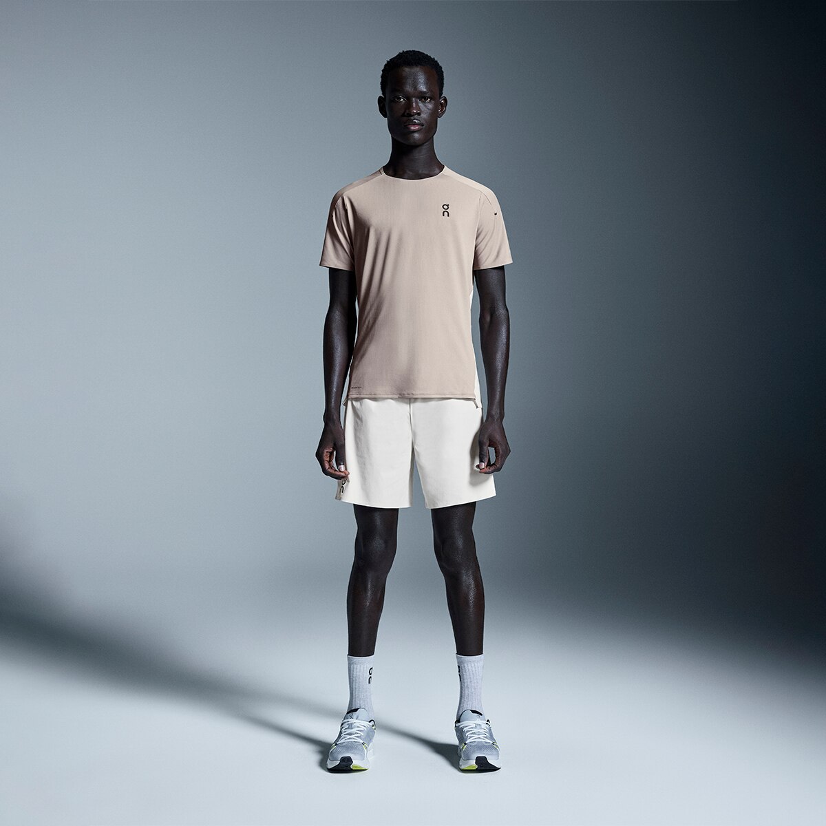 Camiseta de hombre Performance-T On - Gris Gris-5