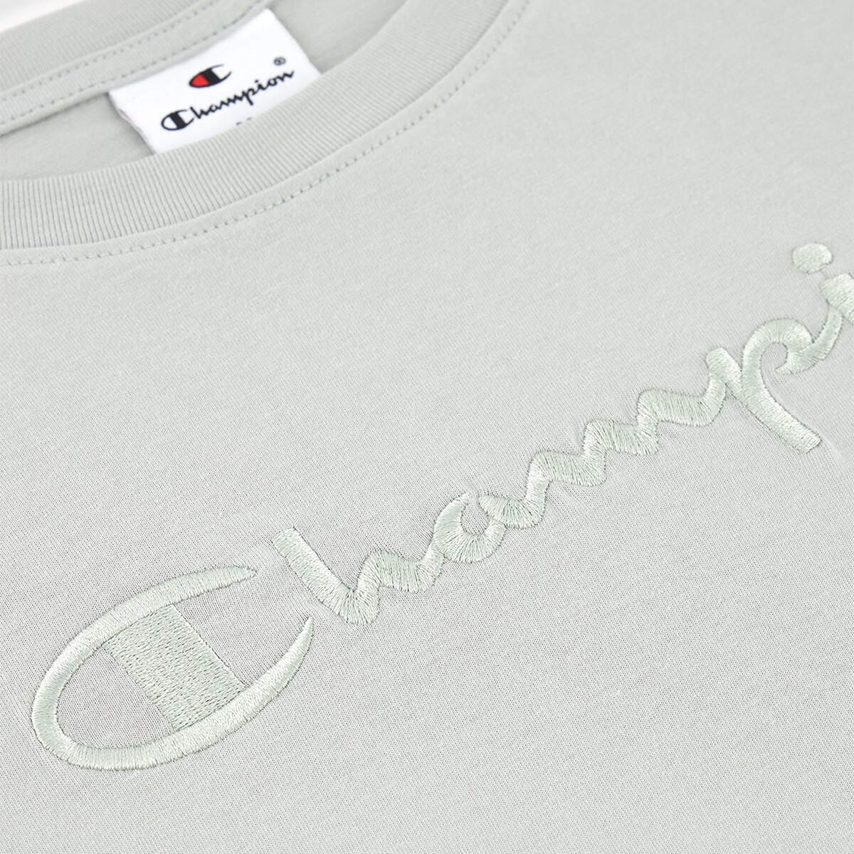 T-shirt de Mulher Verde-claro-4