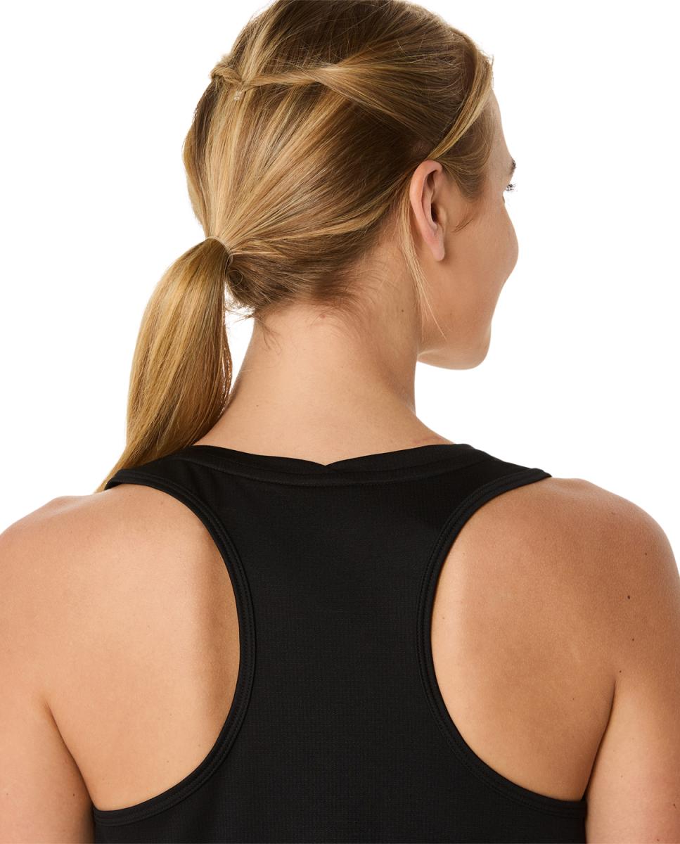 T-shirt de Mulher Core Tank Pretos-6