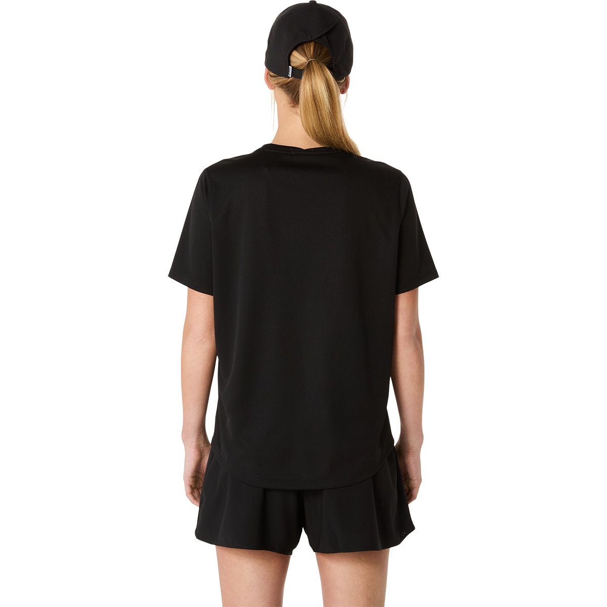 T-shirt de Running de Mulher Core SS Top Preto-2
