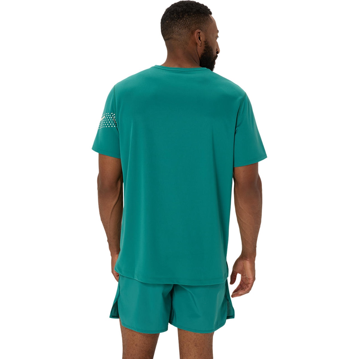 T-shirt de Running de Homem Icon Ss Top Azul-2
