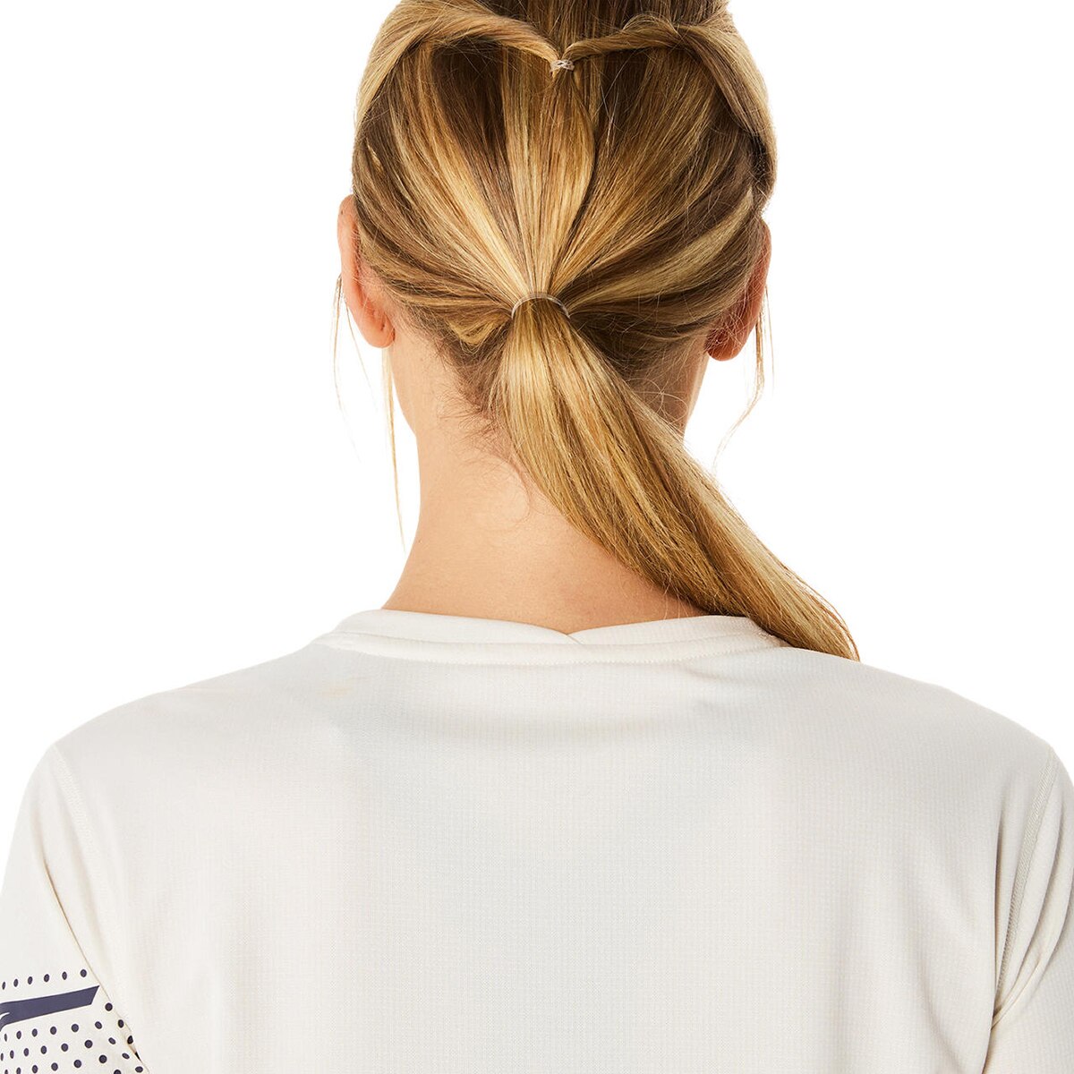 T-shirt de Running de Mulher Icon SS Top Bege-5