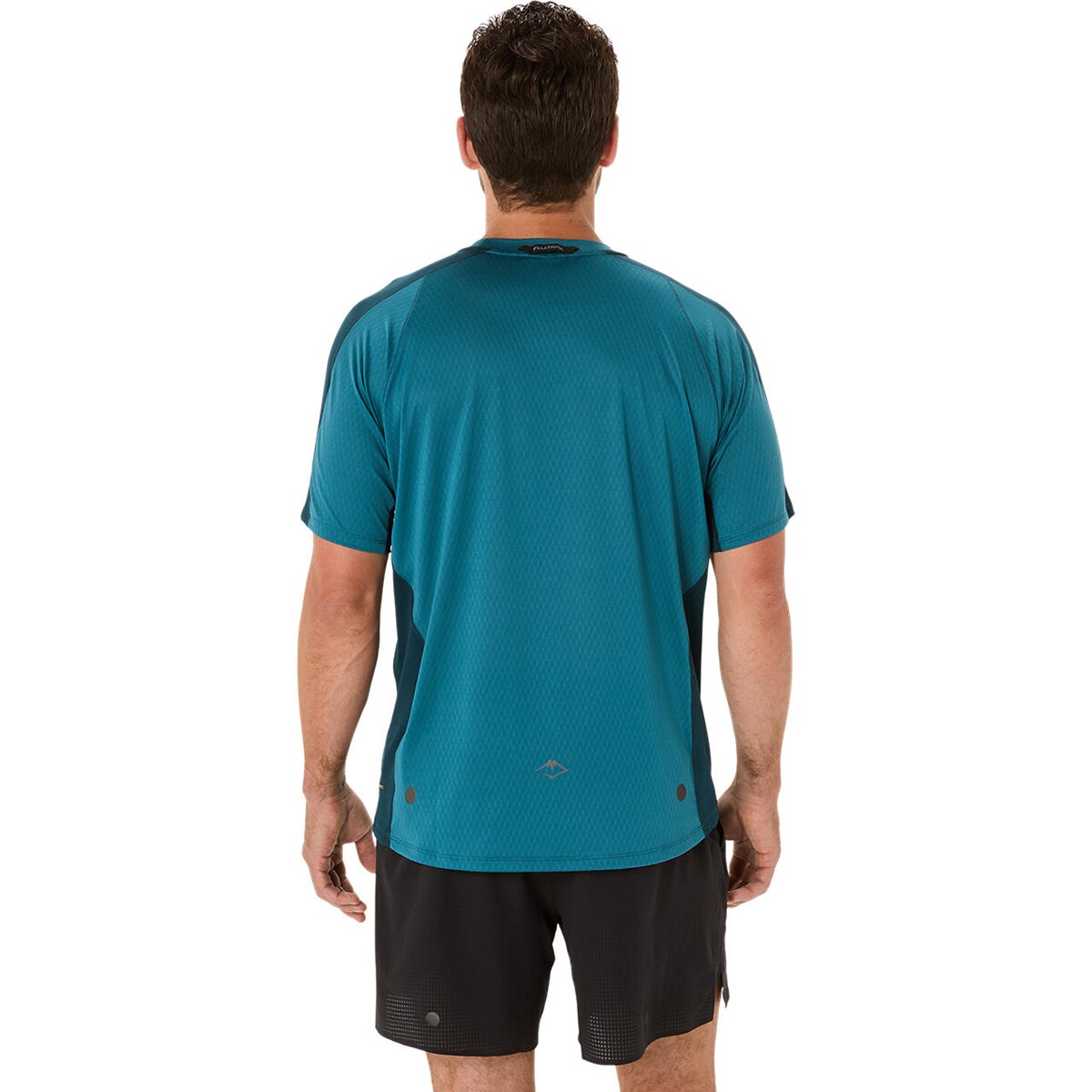 T-shirt de Running de Homem Fujitrail Elite SS Top Azul-2