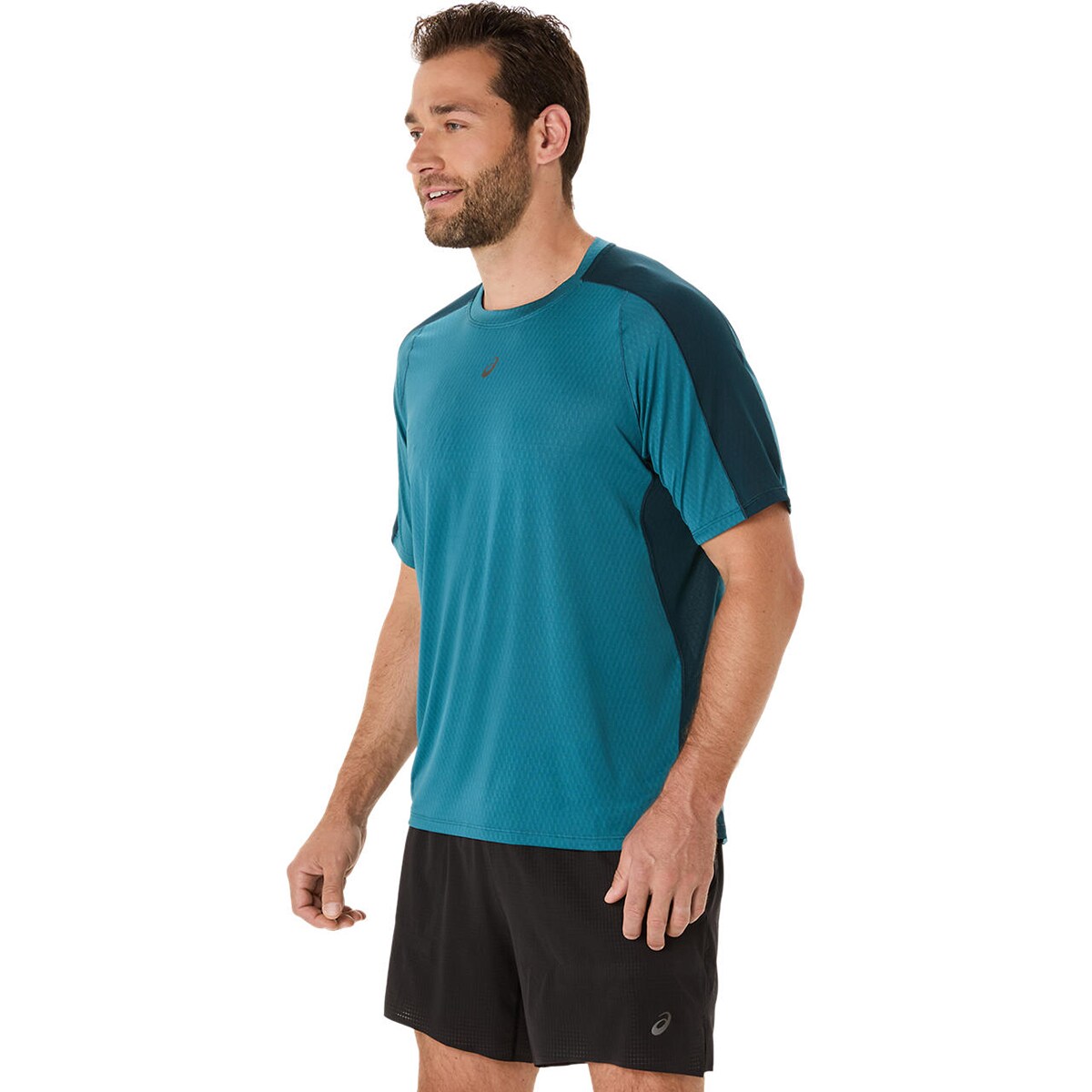 T-shirt de Running de Homem Fujitrail Elite SS Top Azul-3