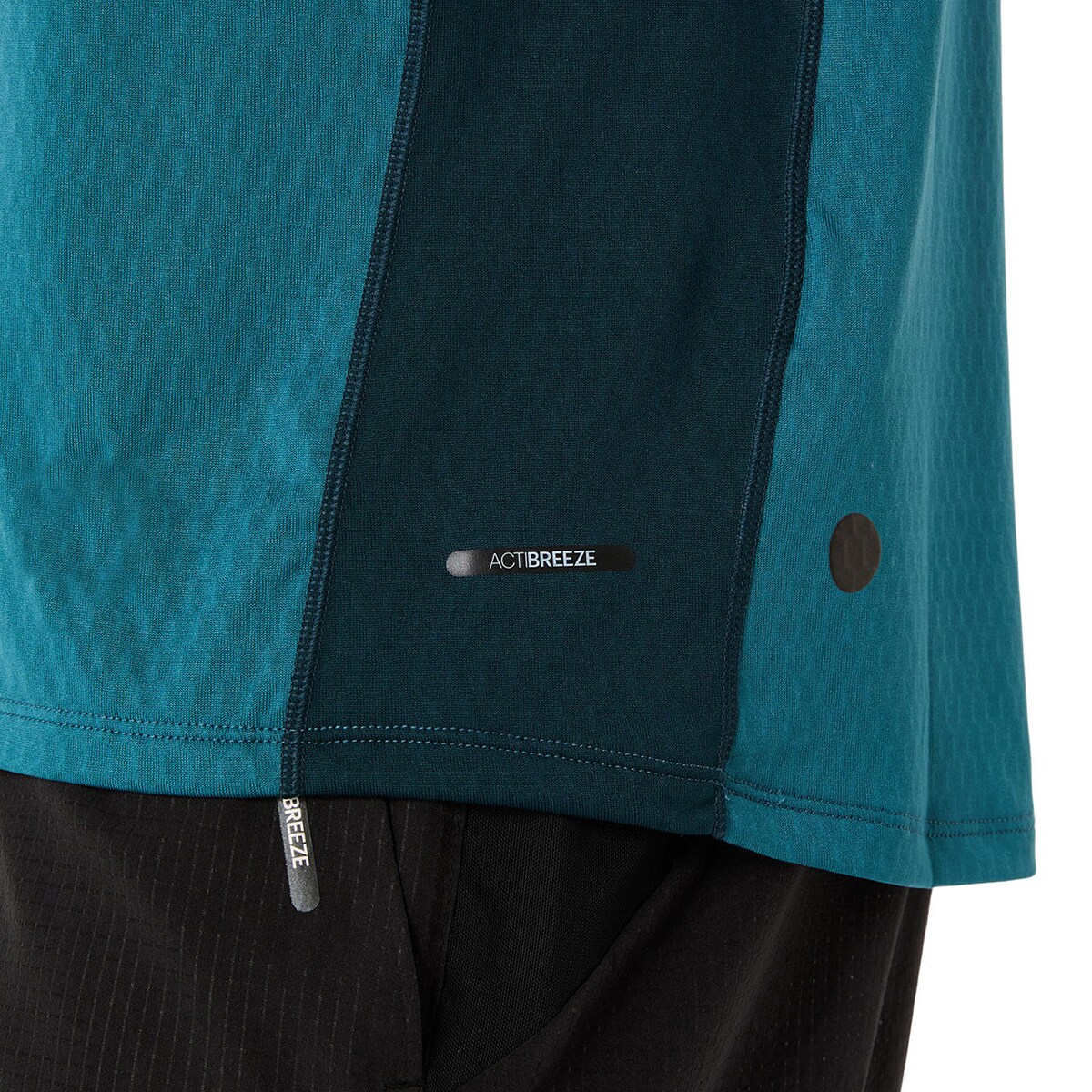 T-shirt de Running de Homem Fujitrail Elite SS Top Azul-5