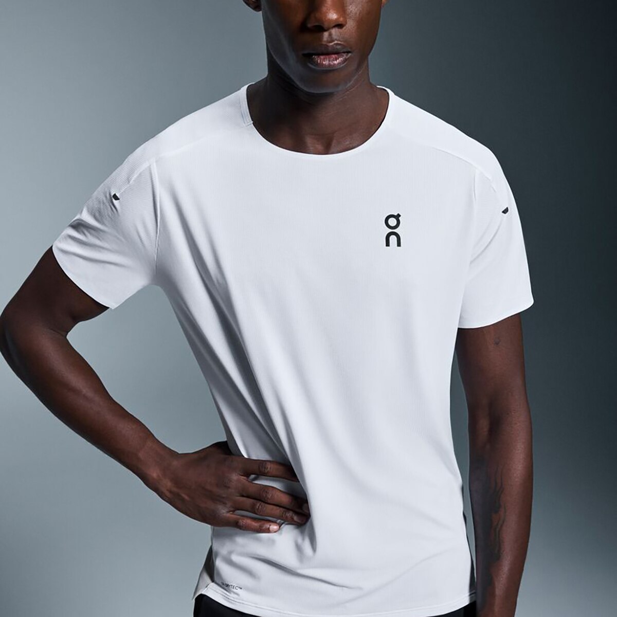 Camiseta de hombre Performance-T ON - Blanco Blanco-2