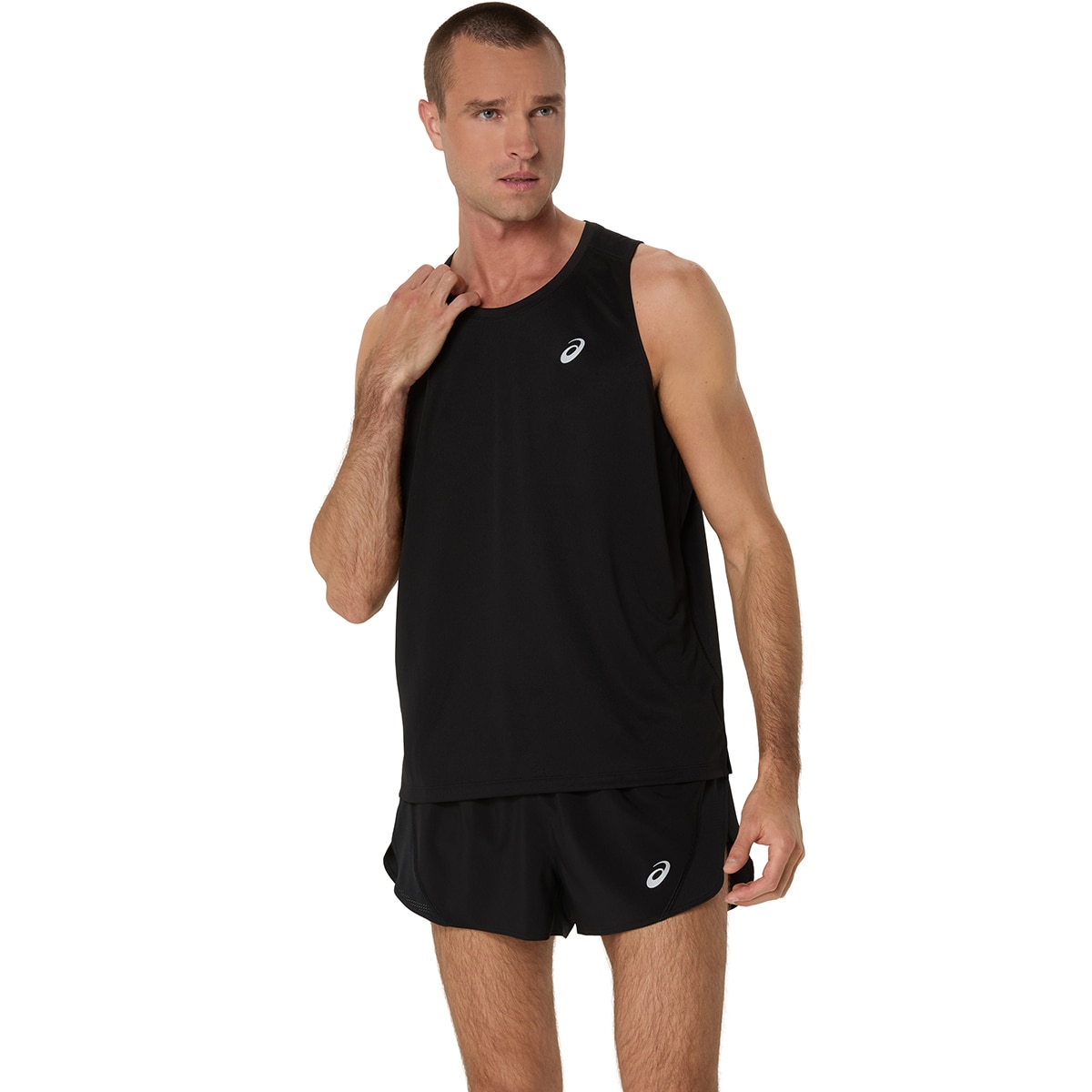 T-shirt de Homem Core Singlet Asics Preto-1