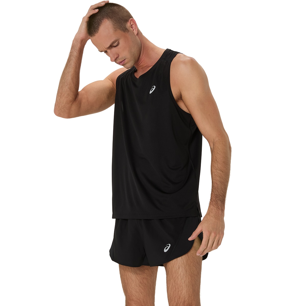 T-shirt de Homem Core Singlet Asics Preto-4