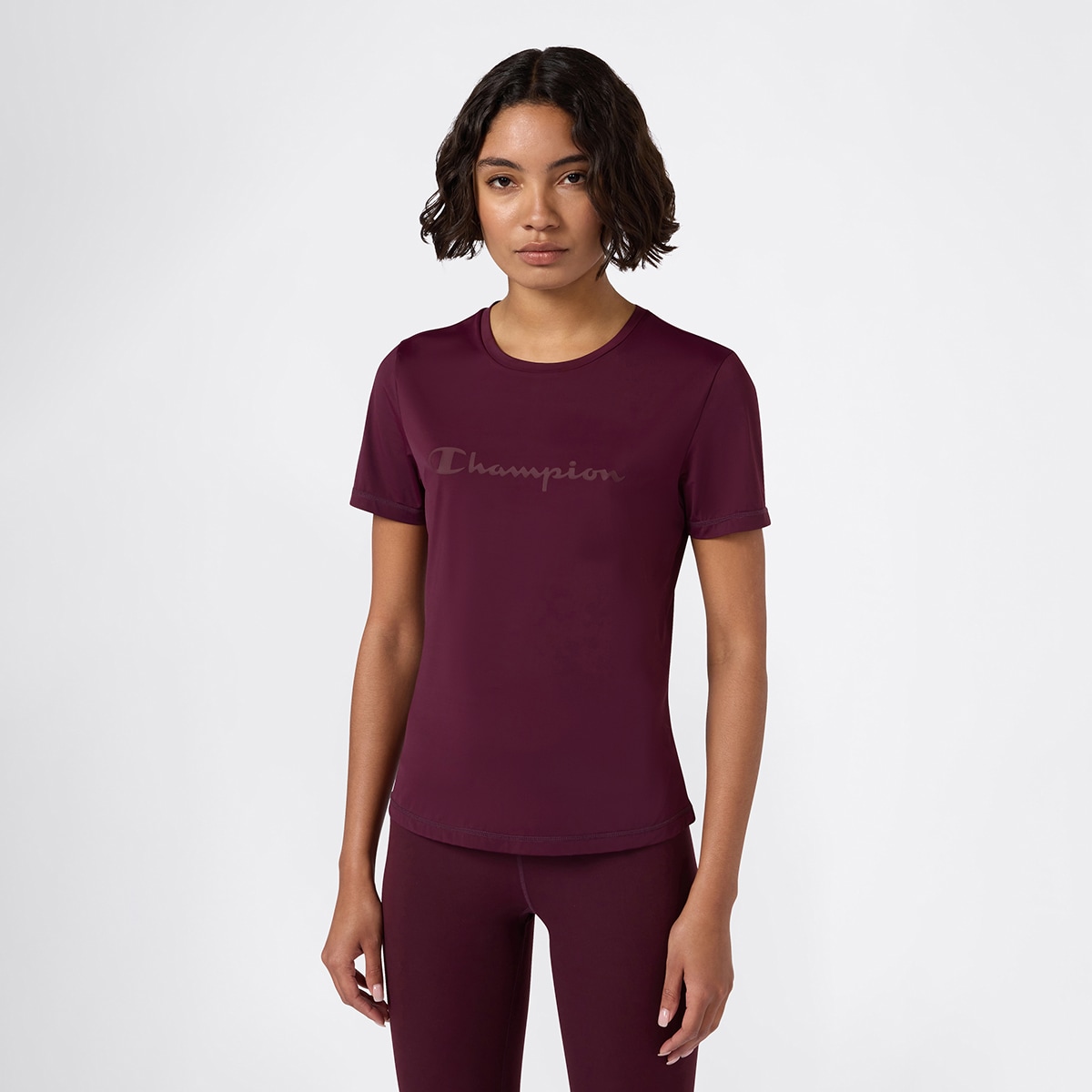 T-shirt de Mulher Roxo-1