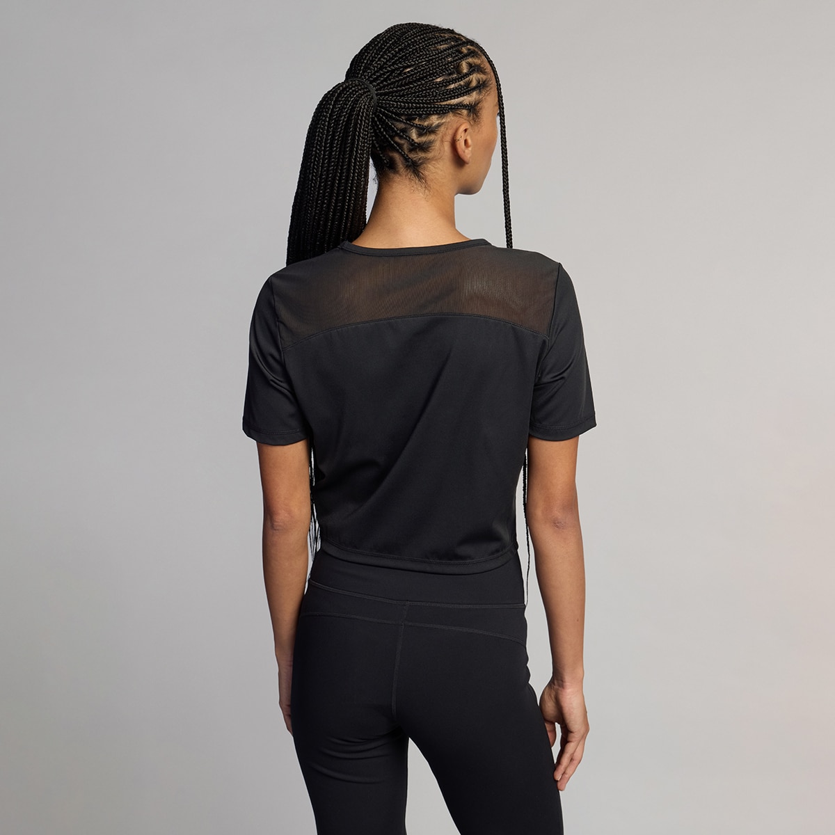 T-shirt de Mulher Preto-2