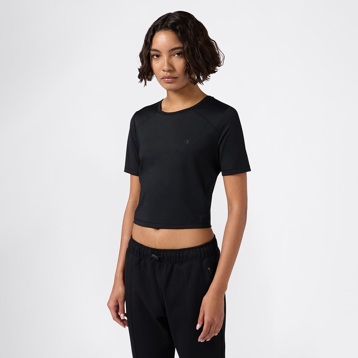 T-shirt de Mulher Preto-6