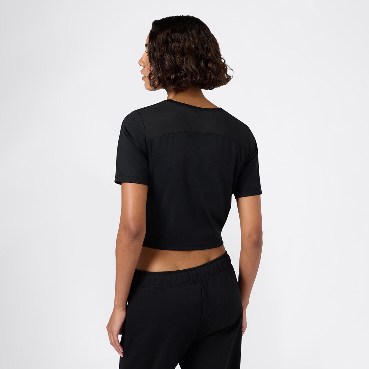 T-shirt de Mulher Preto-7