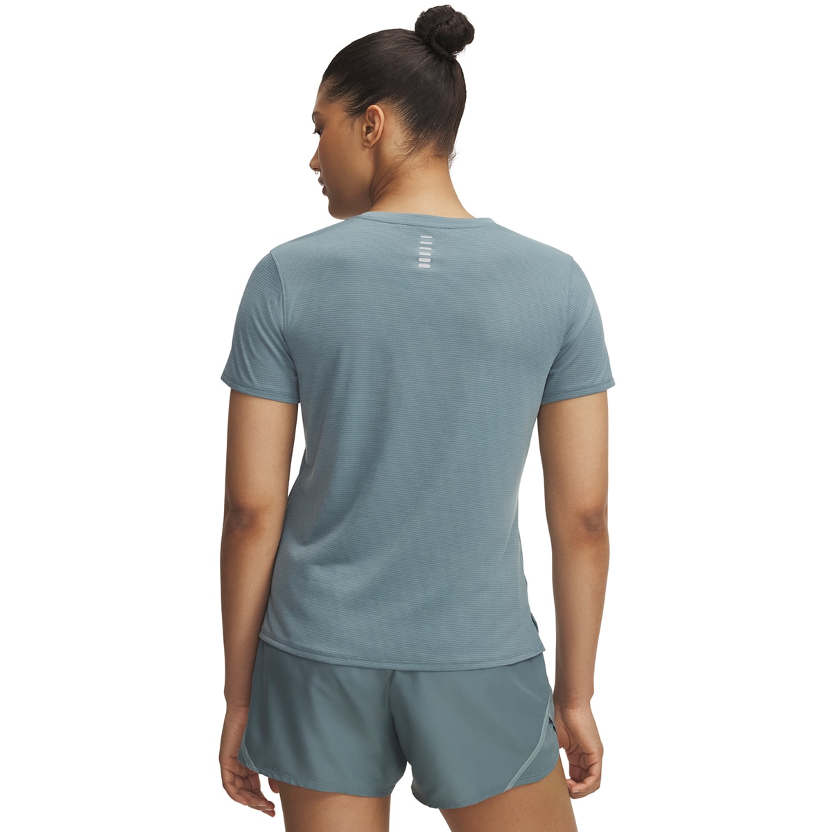 T-shirt de Mulher UA Launch Shortsleeve Azul-2