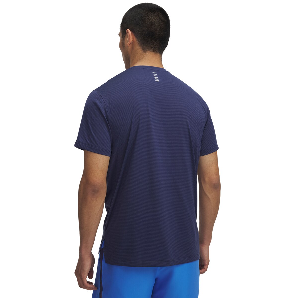 T-shirt de Homem UA Launch Azul-2