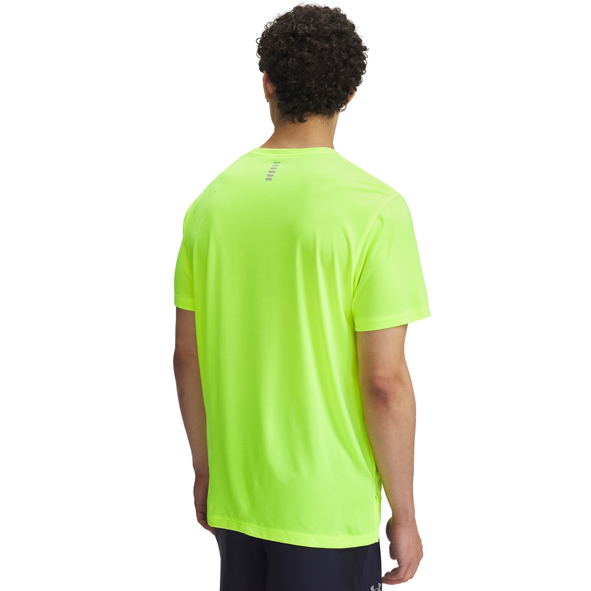 T-shirt de Homem UA Launch Amarelo-2