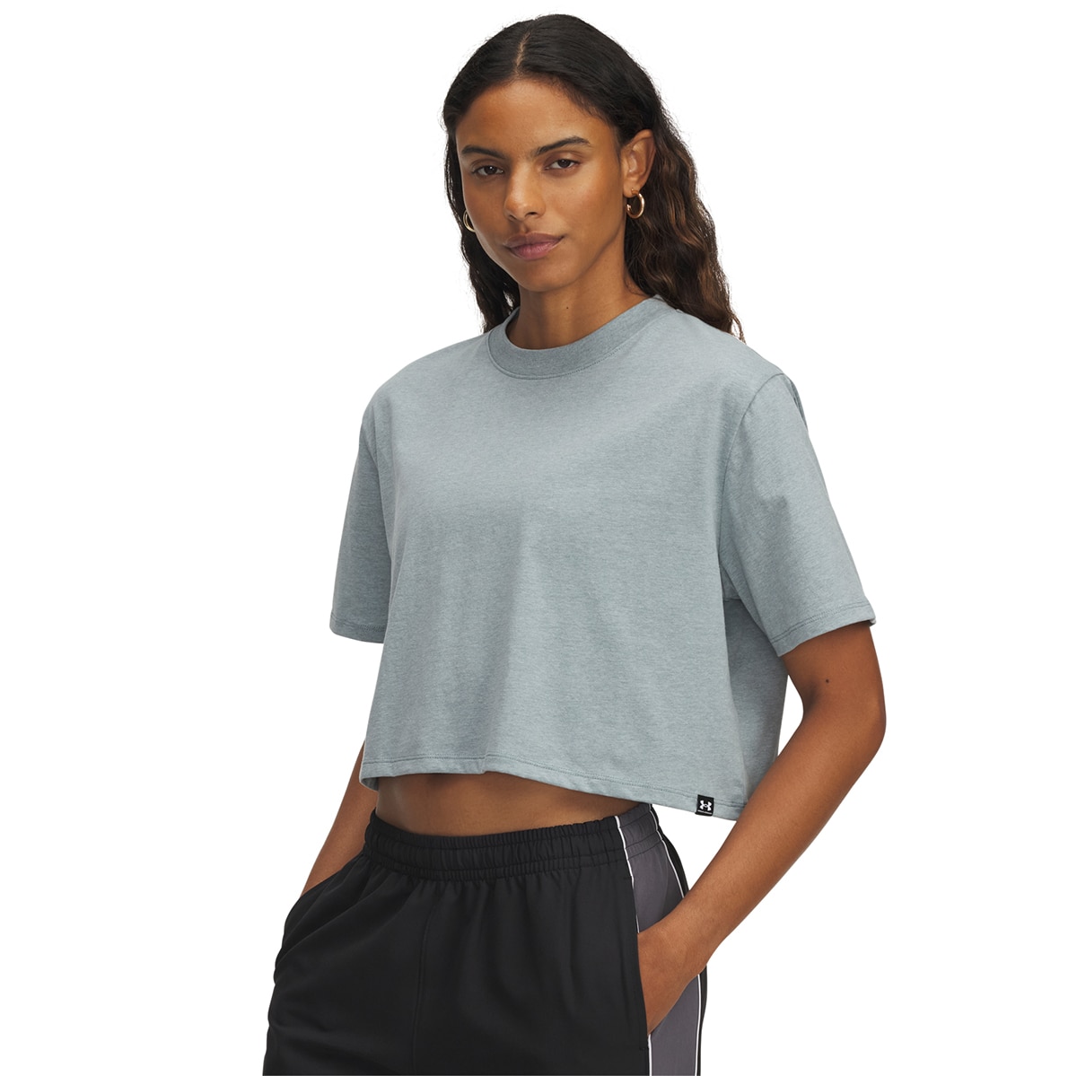 T-shirt de Mulher UA Rival SS Azul-1