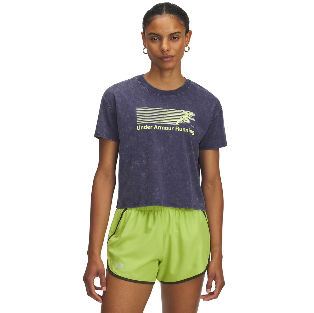 Imagem 0 de T-shirt de Mulher Run Graphic SS 2