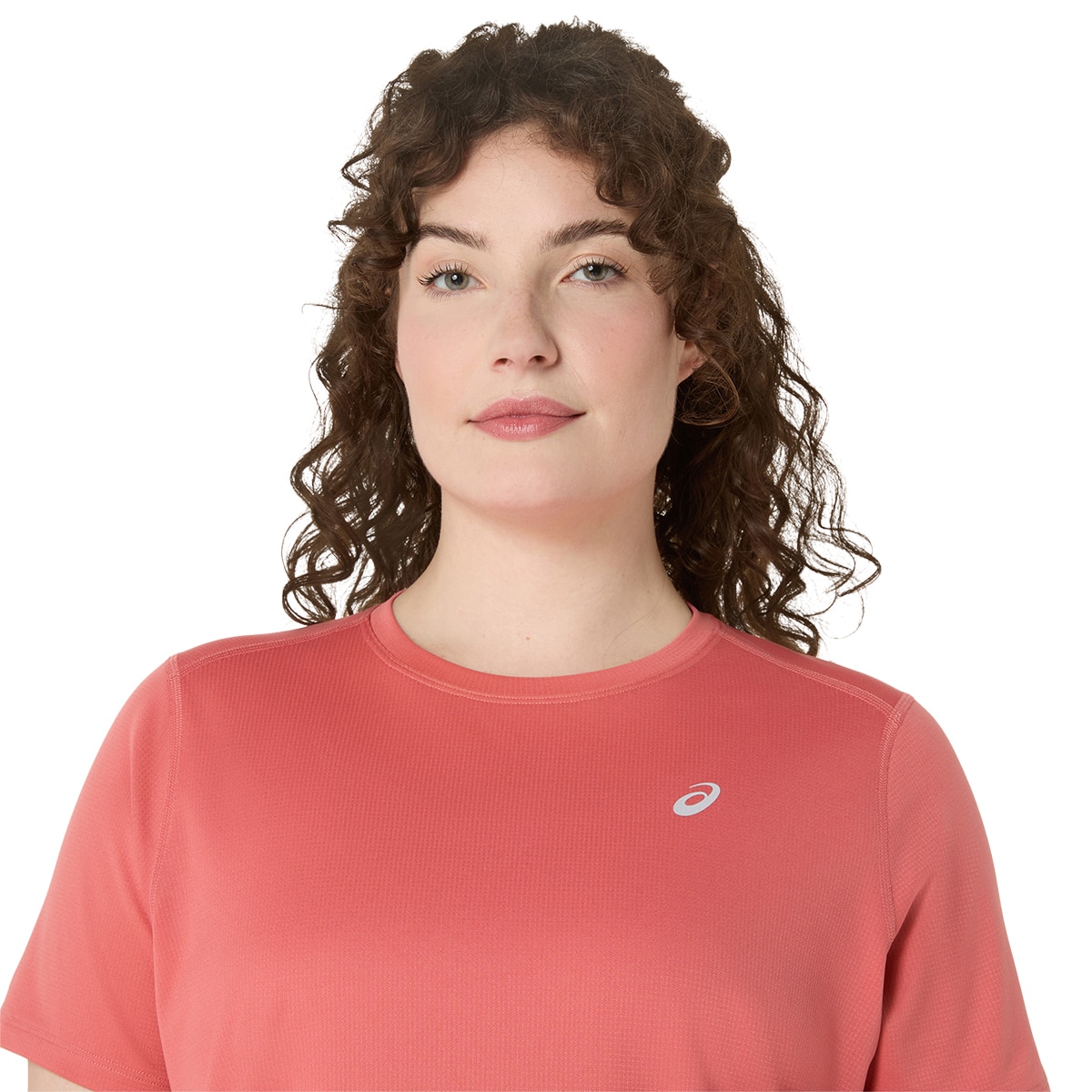 T-shirt de Running de mulher CORE SS TOP Rosa-4