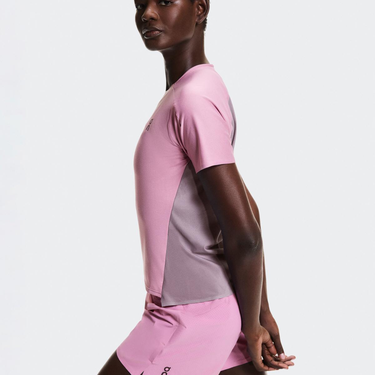 Camiseta de mujer Performance-T On - Rosa Rosa-3