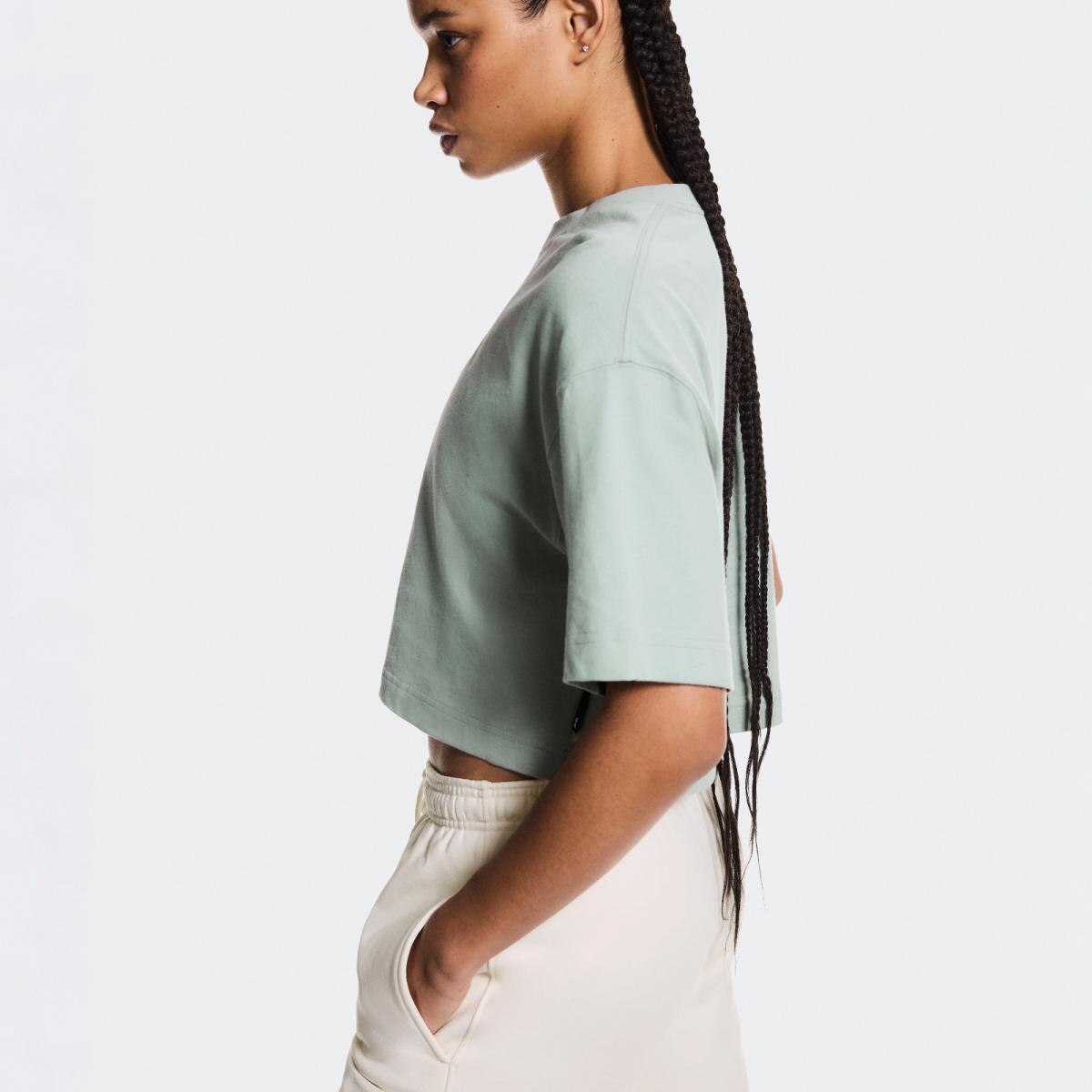 Camiseta de mujer Club Boxy-T On - Verde Verde-3