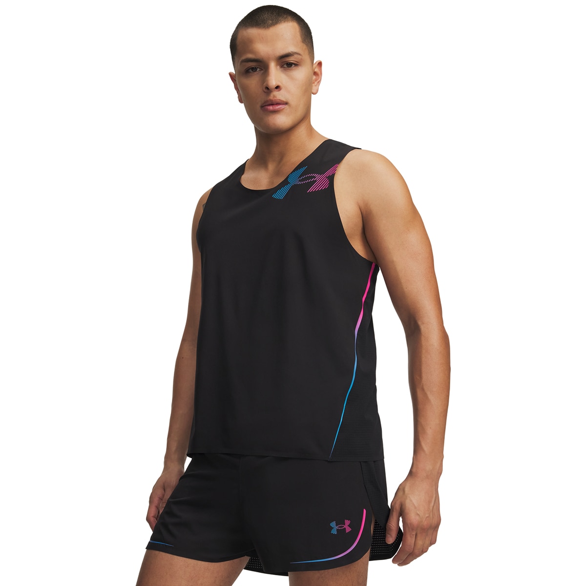 Imagem 0 de T-shirts de Homem Running UA Velocity Elite Singlet