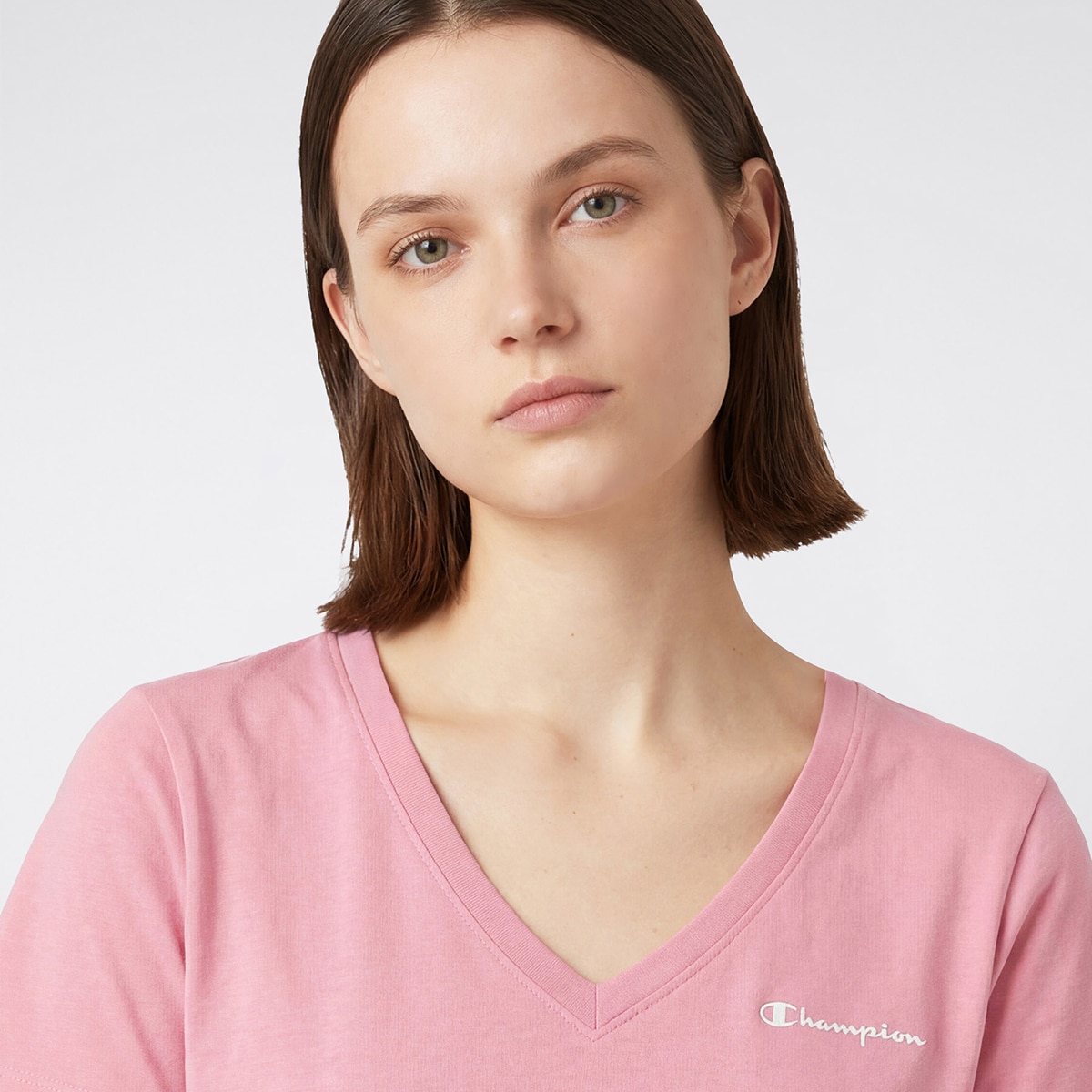 T-shirt de Manga Curta de Mulher SS Tee Rosa-3