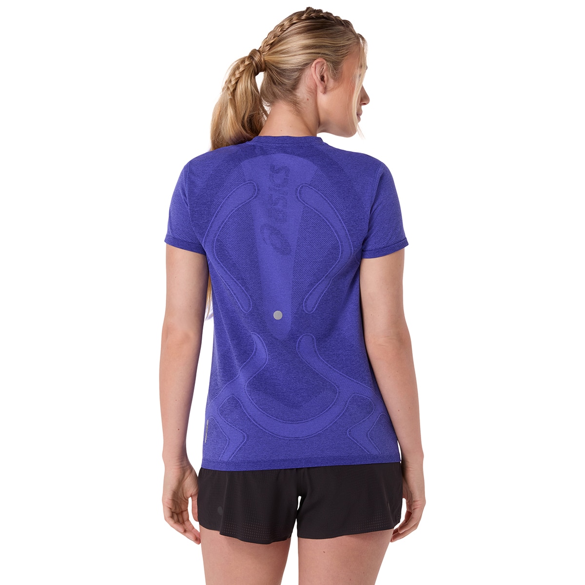 T-shirt de Mulher Road SeamleSS SS Top Azul-2