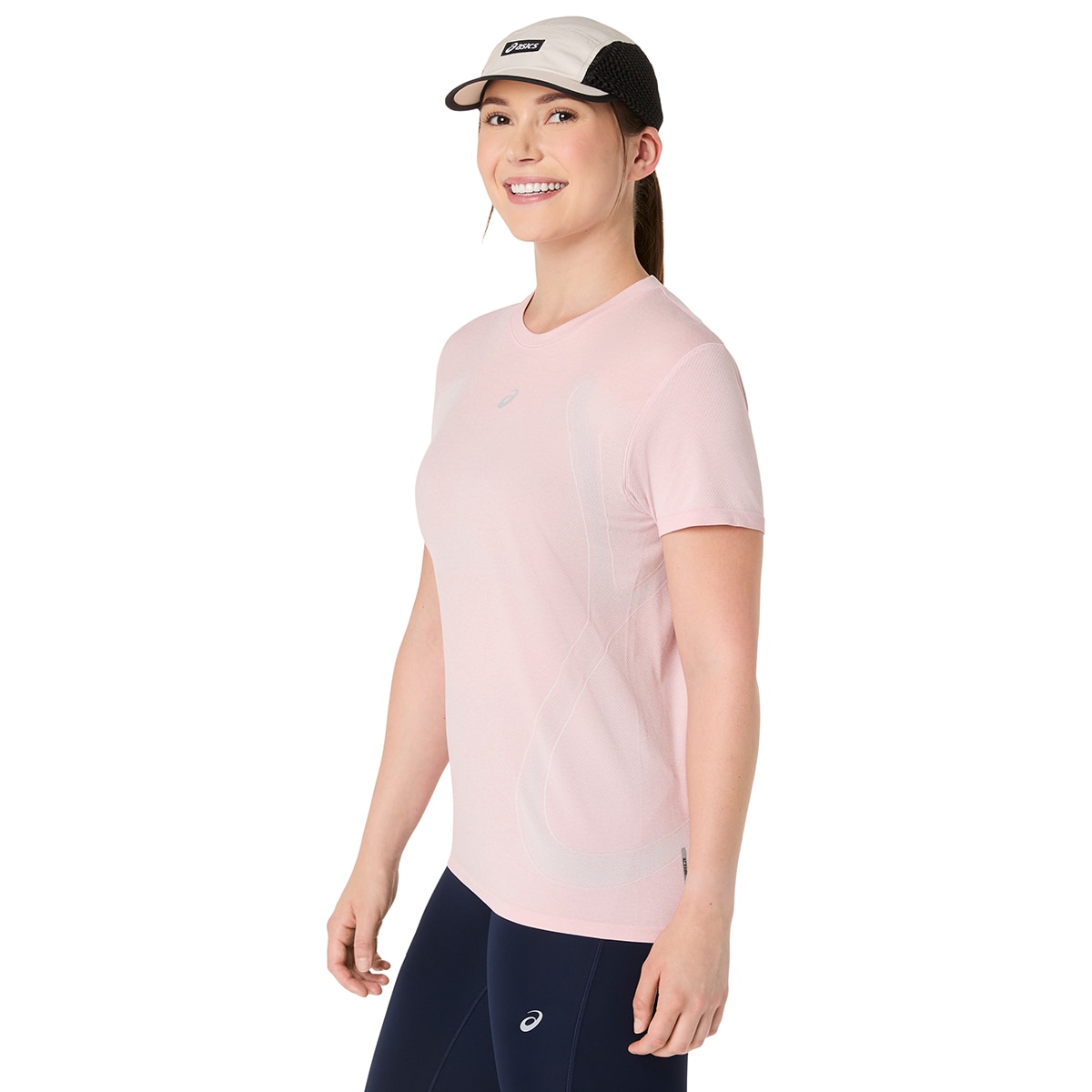 T-shirt de Mulher Road SeamleSS SS Top Rosa-4