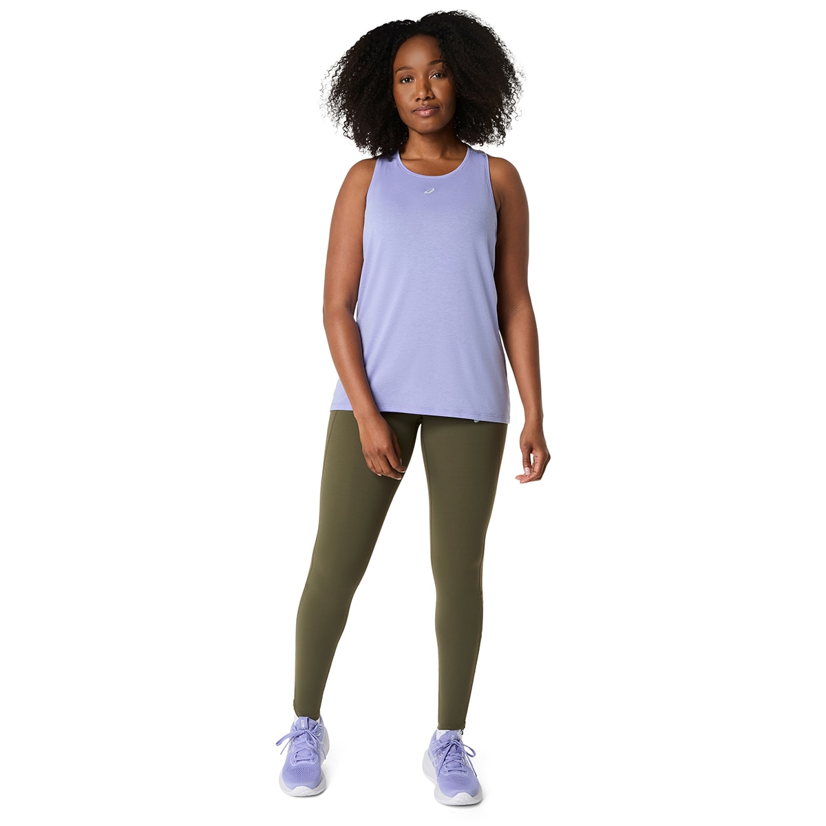 T-shirt Nagino Run Adjustable Tank Azul-3