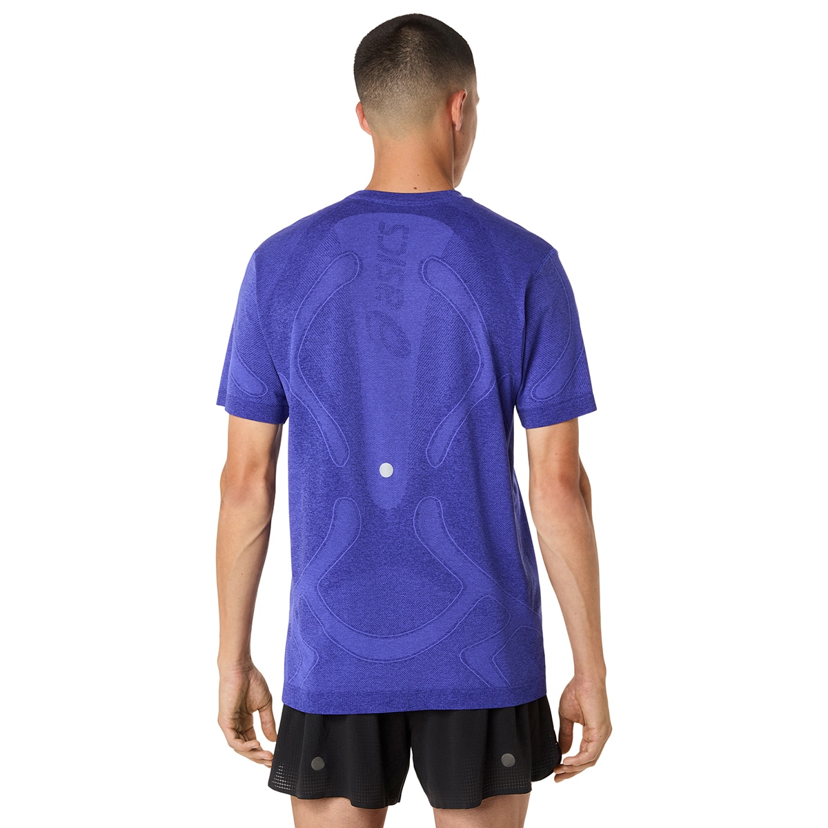 T-shirt de Homem Road SeamleSS SS Top Azul-2