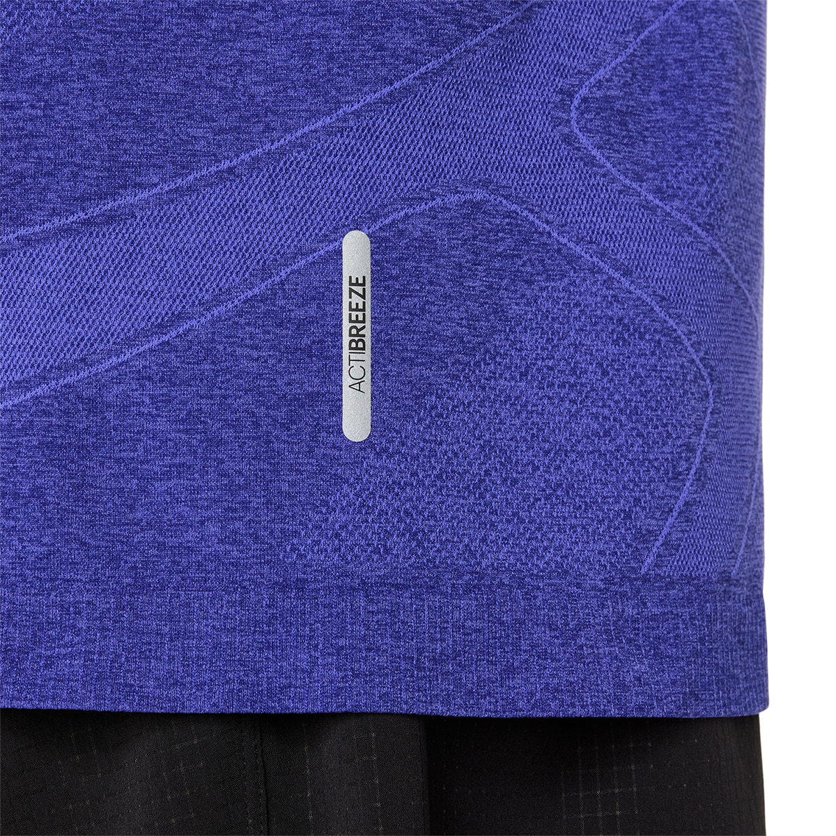 T-shirt de Homem Road SeamleSS SS Top Azul-7