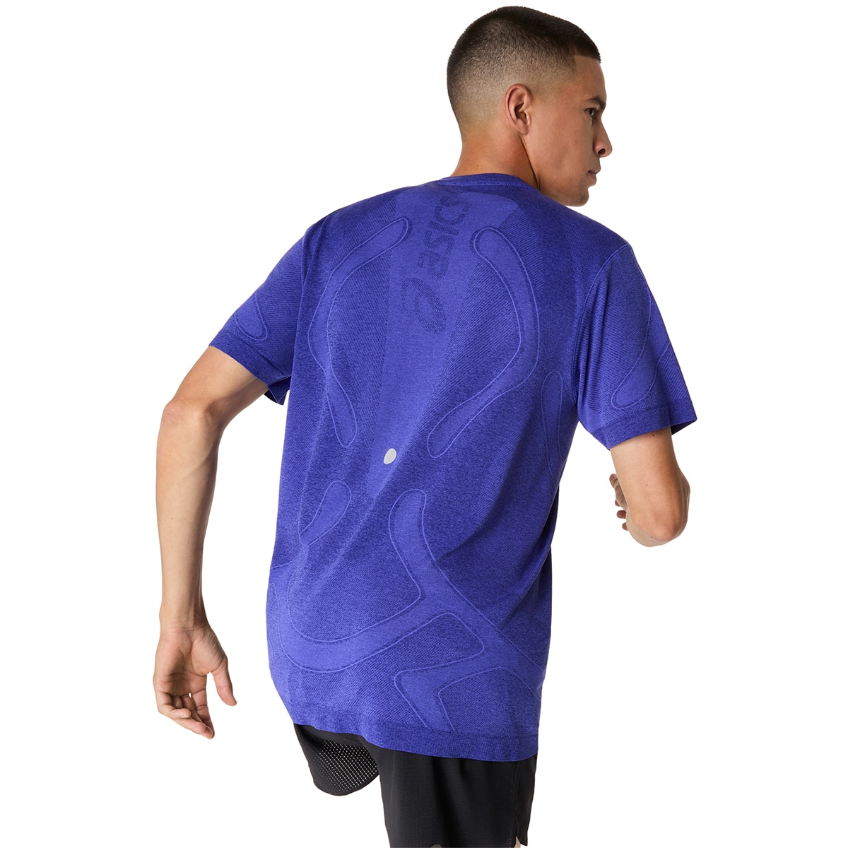 T-shirt de Homem Road SeamleSS SS Top Azul-9