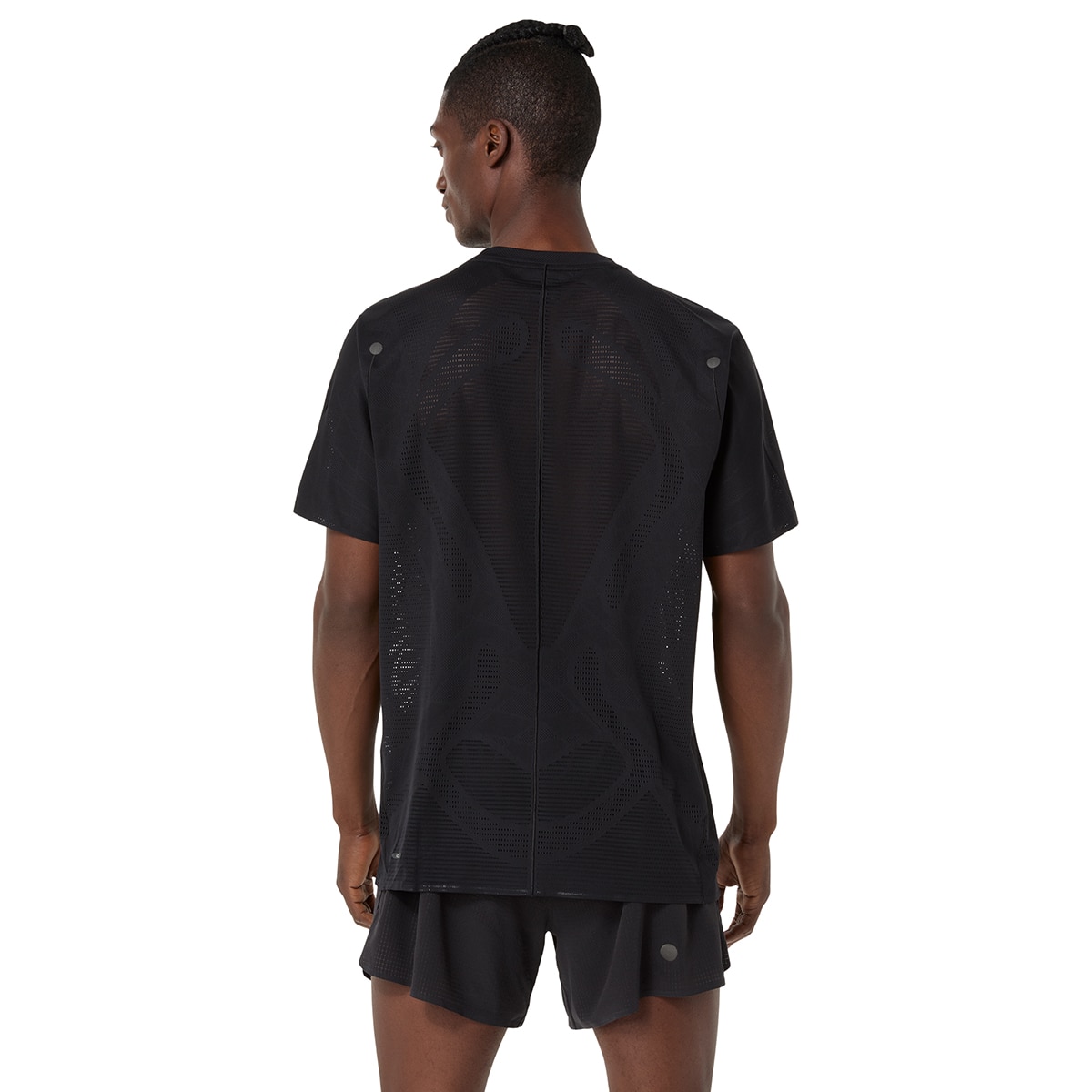 T-shirt de Homem Metarun SS Top Preto-2