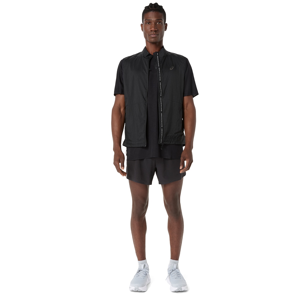 T-shirt de Homem Metarun SS Top Preto-3