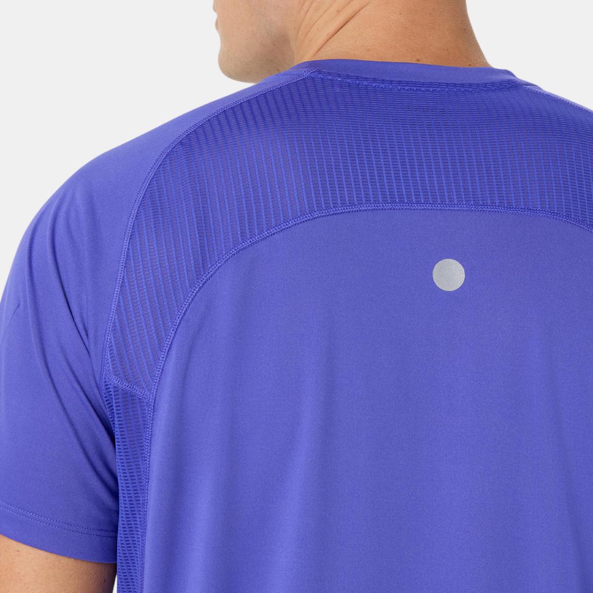 T-shirt de Homem Road Fade SS Top Azul-6
