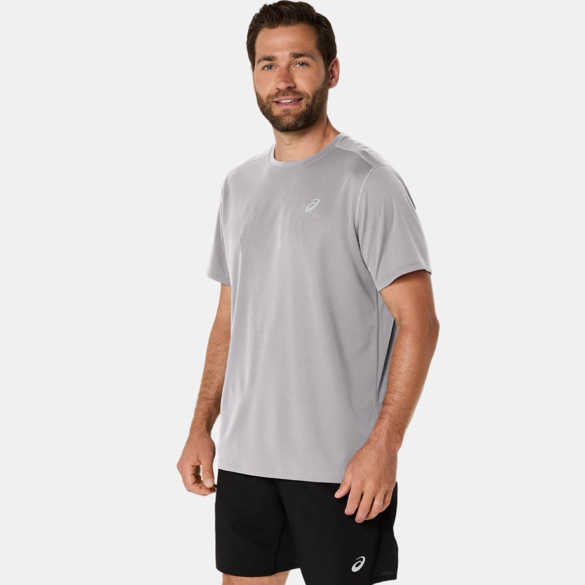 T-shirt de Homem Core SS Top Cinzento-3