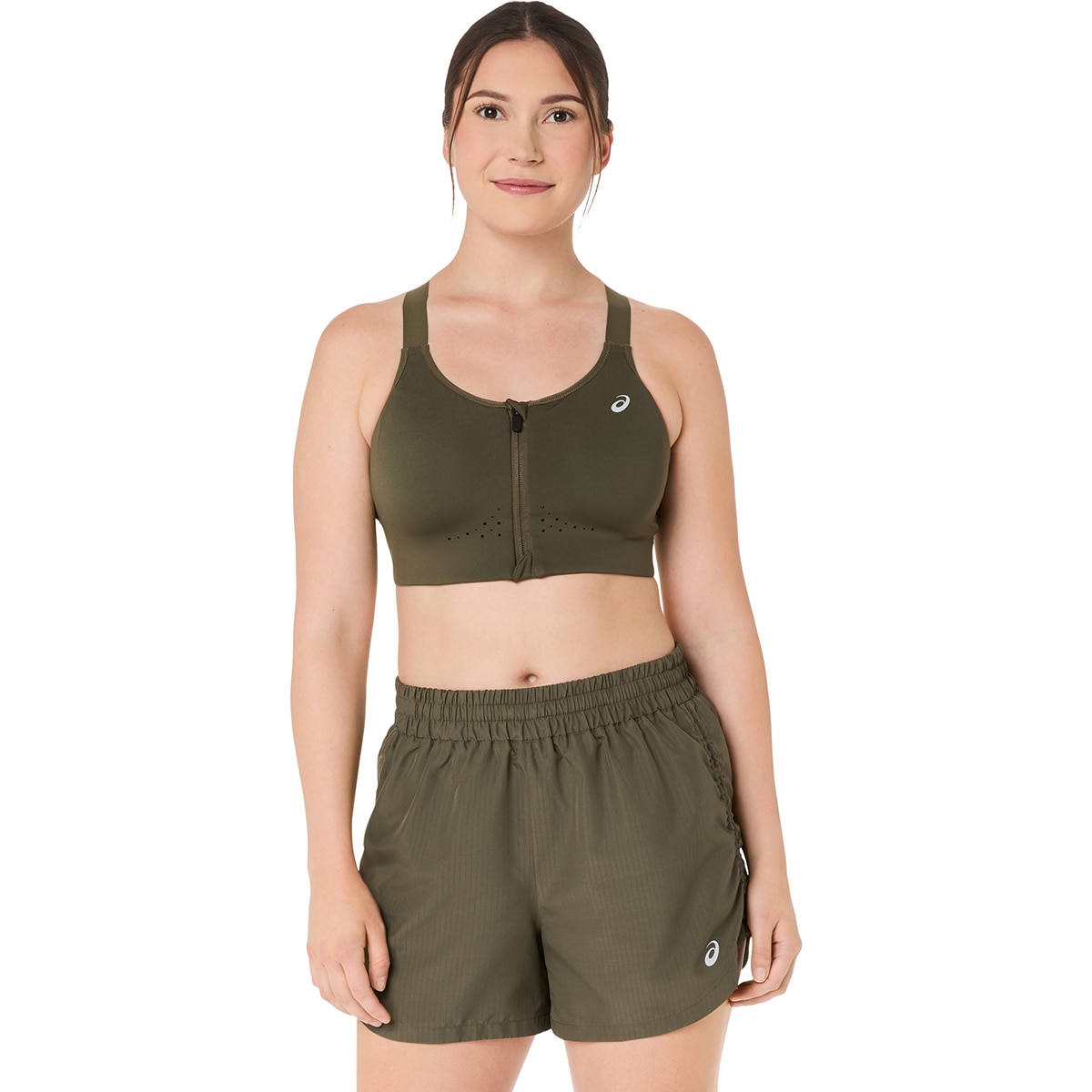 Top Road Combination Zip Bra Verde-1