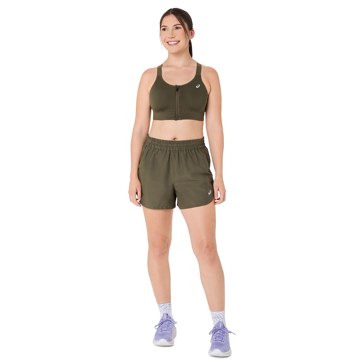 Top Road Combination Zip Bra Verde-3
