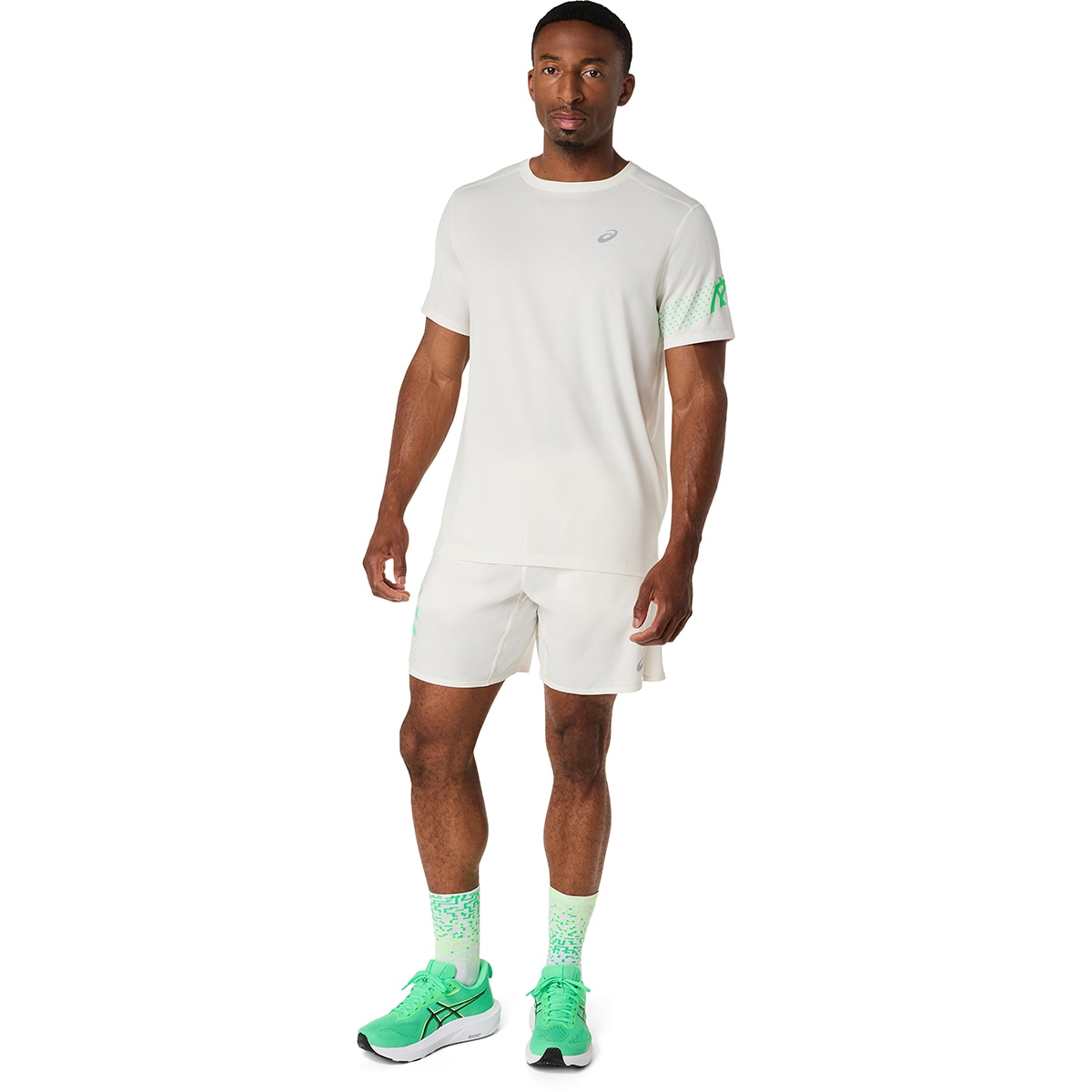 T-shirt de homem Icon SS Top Asics Branco-3