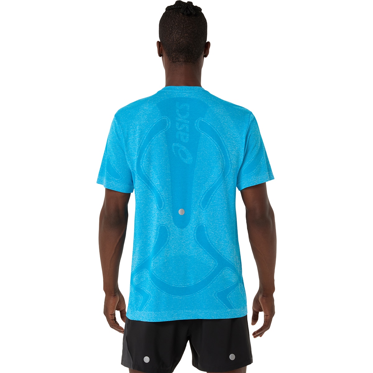 T-shirt de Homem Road SeamleSS SS Top Azul-2