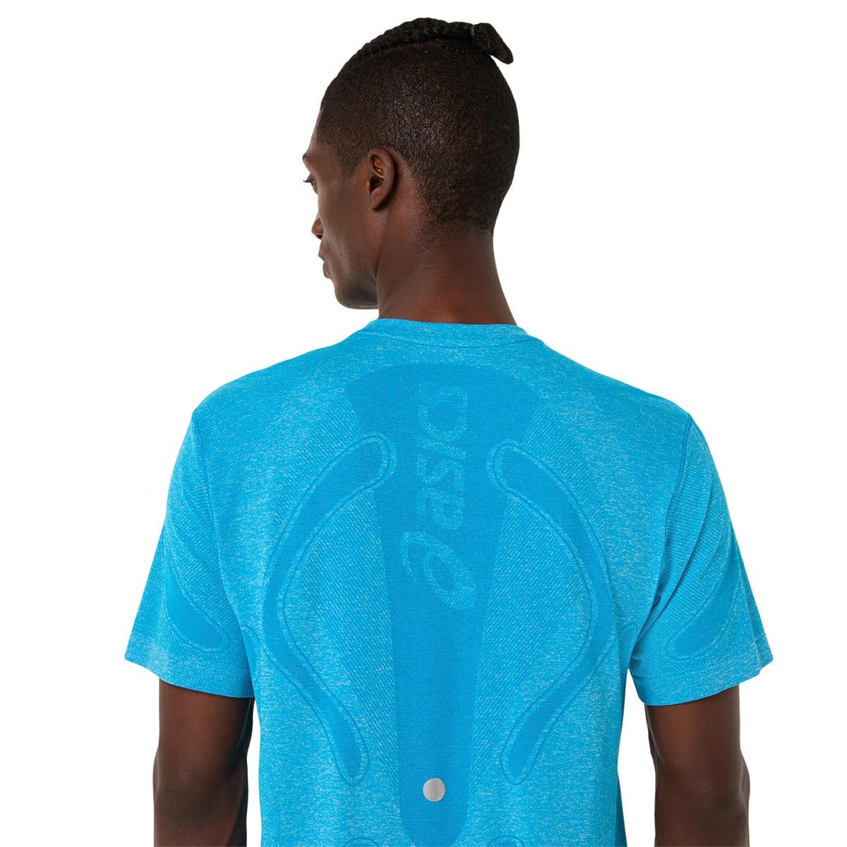 T-shirt de Homem Road SeamleSS SS Top Azul-5