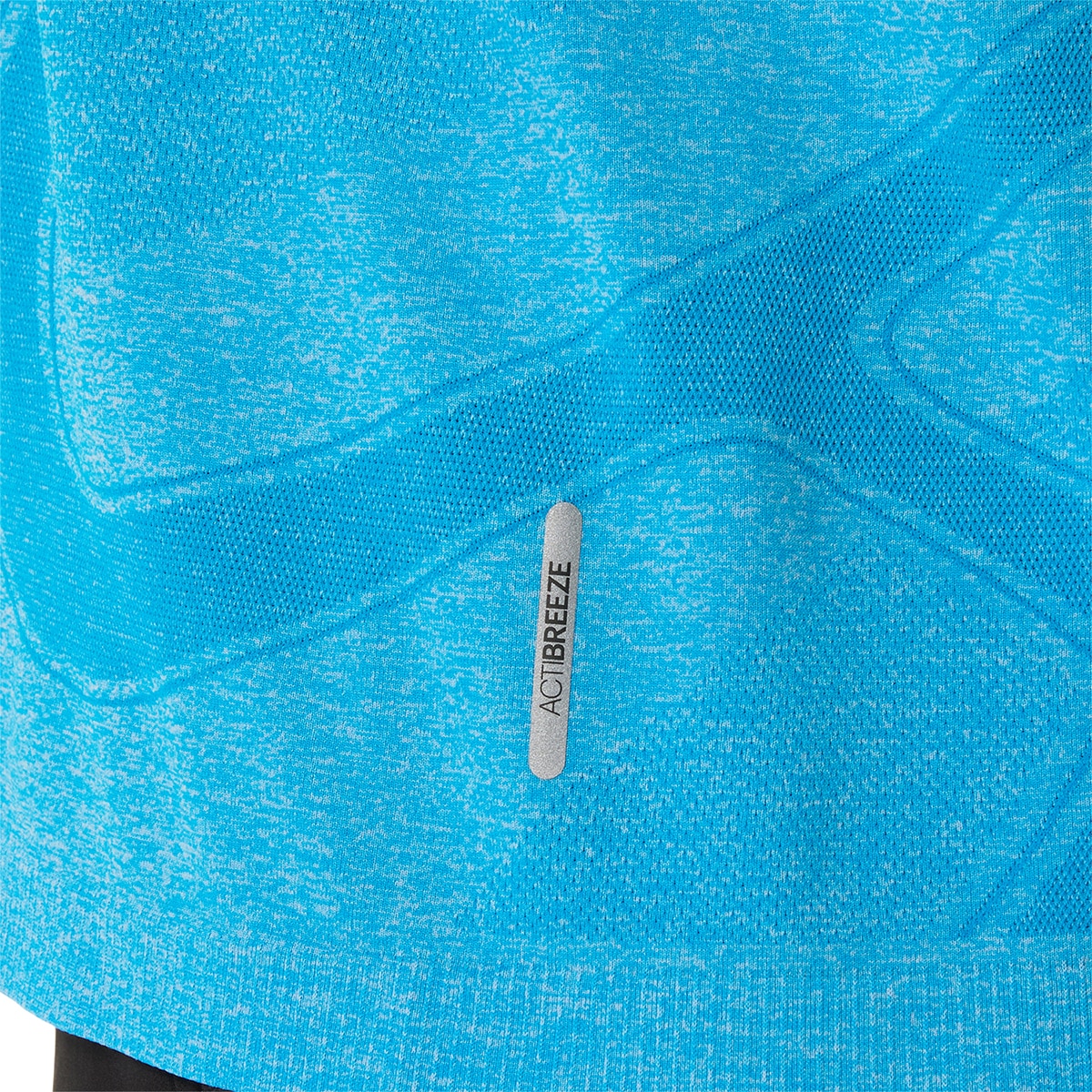 T-shirt de Homem Road SeamleSS SS Top Azul-7