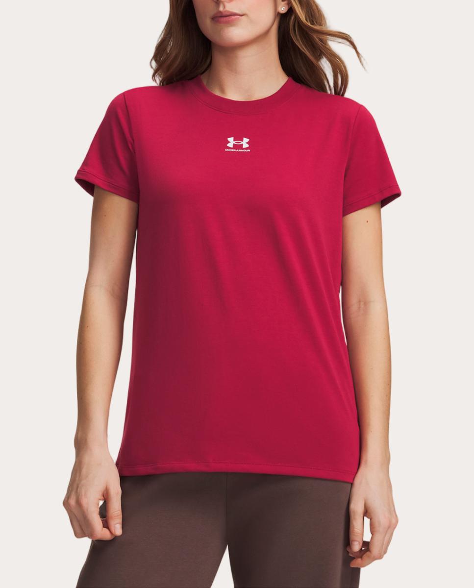 Imagem 0 de T-shirt de Mulher UA Rival Core SS