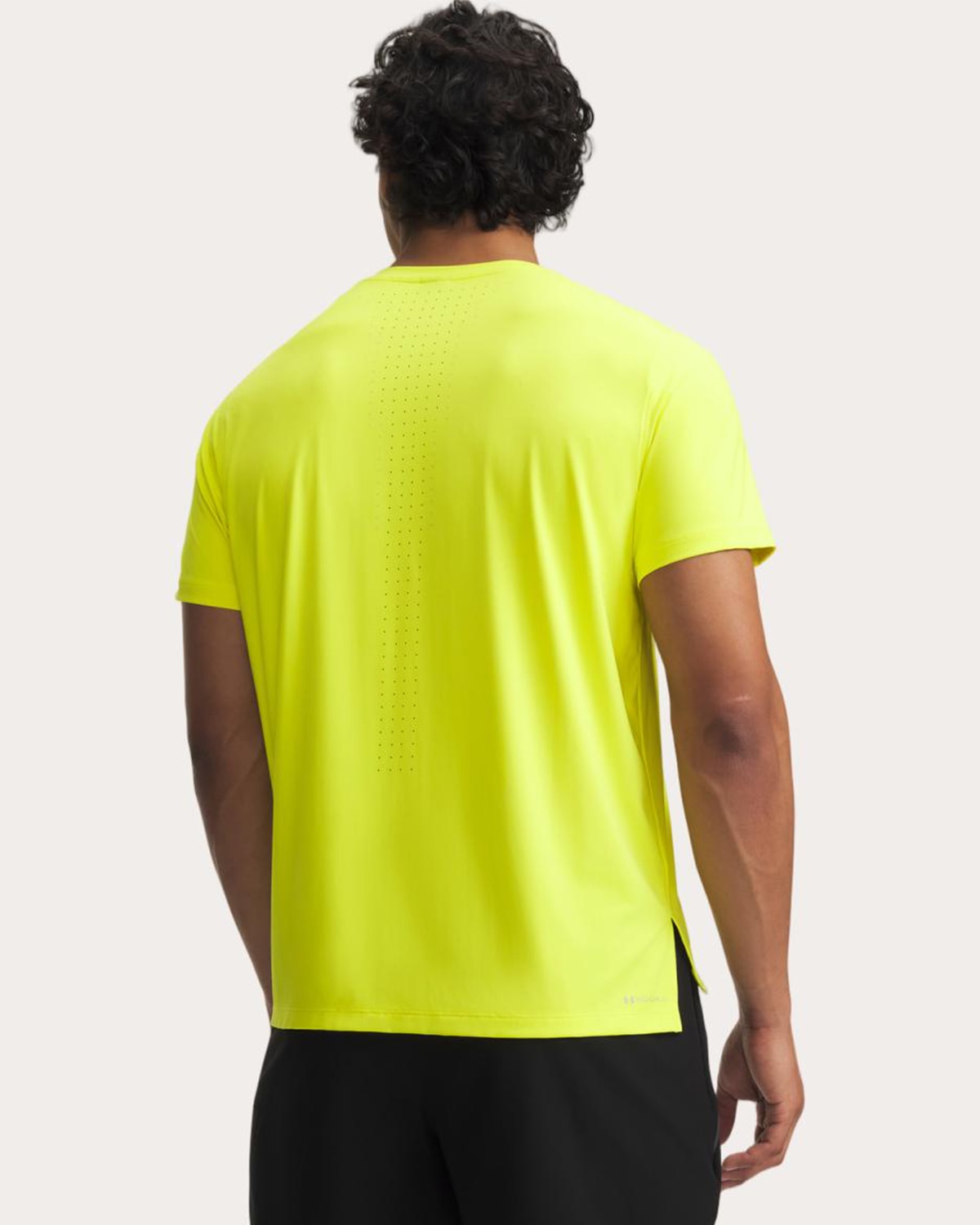T-shirt de Homem UA Velociti Pro Shortsleeve Amarelo-2