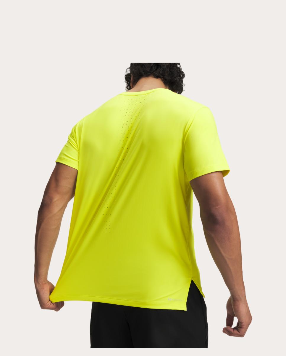 T-shirt de Homem UA Velociti Pro Shortsleeve Amarelo-3