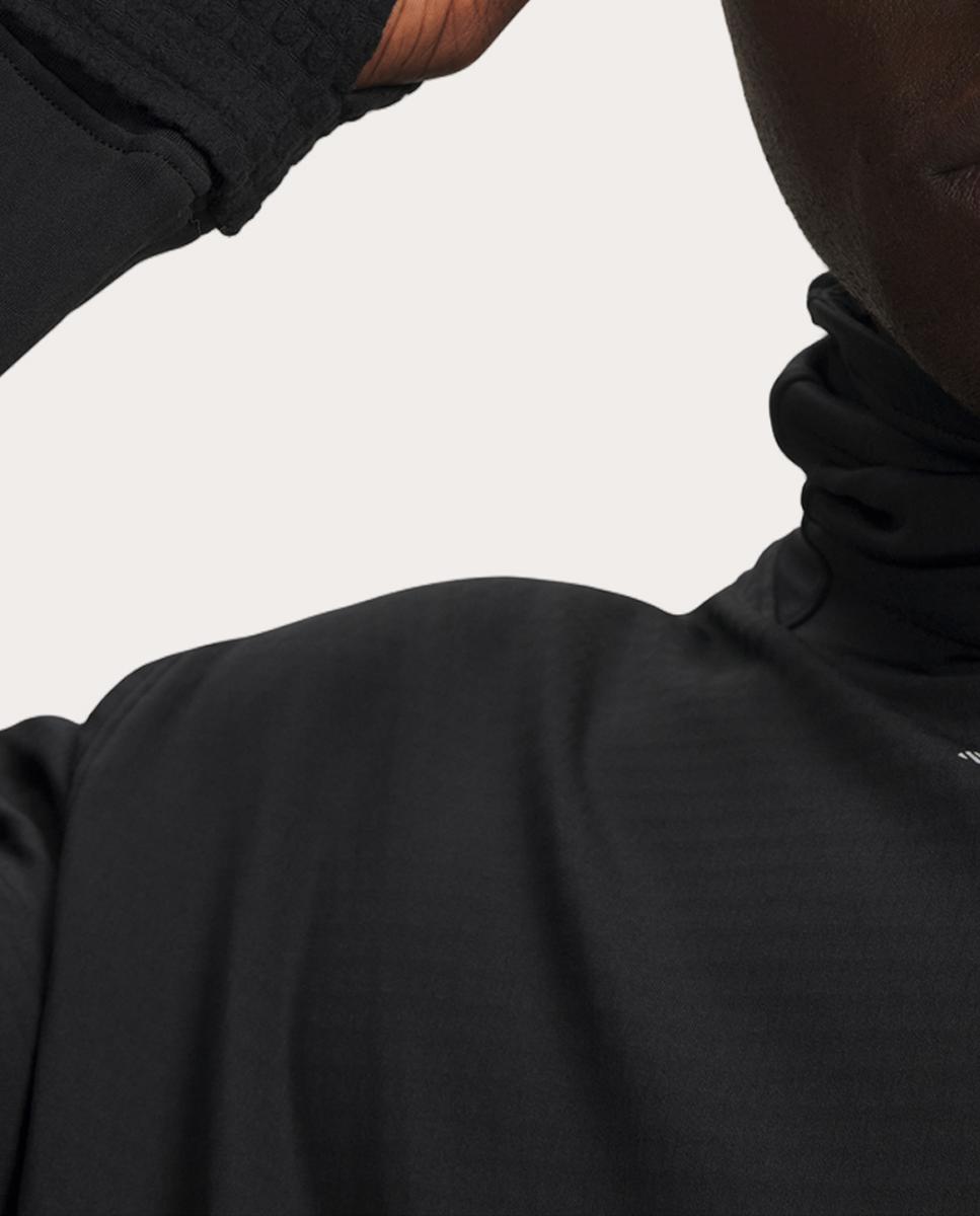 Sudadera de hombre UA Velociti CW Layer Under Armour - Negro Negro-3