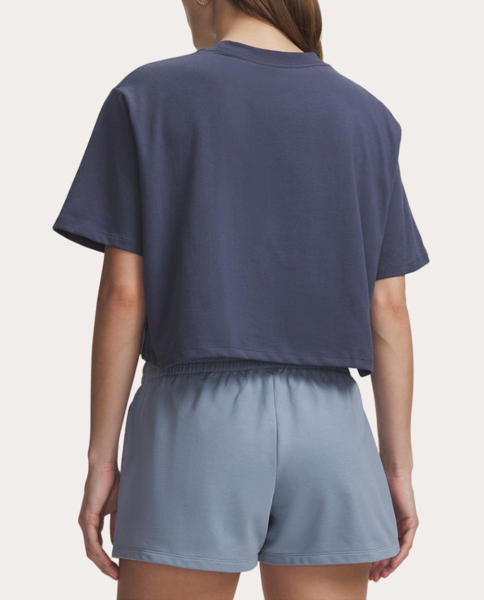 Camiseta de mujer UA W Center LT SS Under Armour - Gris azulado Gris azulado-2