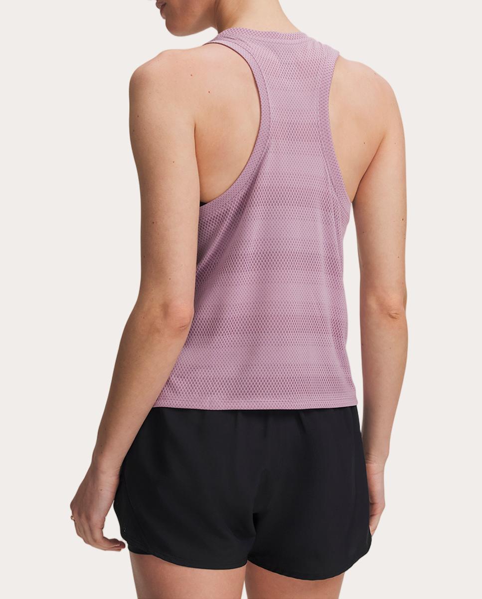 T-shirt de Mulher UA Velociti Singlet Rosa-2